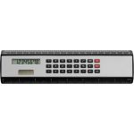 20 cm-es vonalz, fekete/ezst (2917-50)
