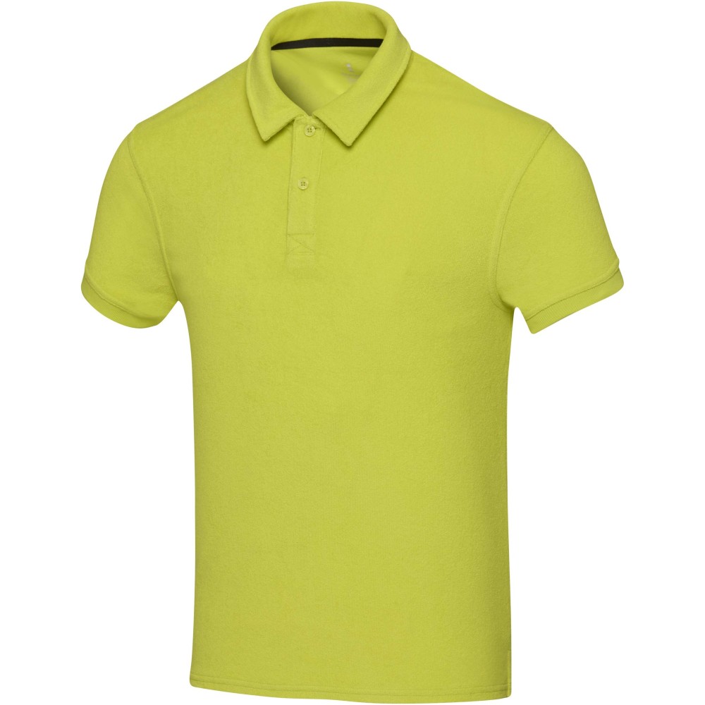Akoya frottír póló, lime, 2XS