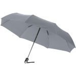 Alex 21.5"-es összecsukható automata esernyő, szürke (10901609)