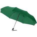 Alex 21.5"-es összecsukható automata esernyő, zöld (10901608)
