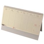 Álló asztali naptár - chamois papír (7832)
