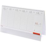 Álló asztali naptár - fehér papír (7831)