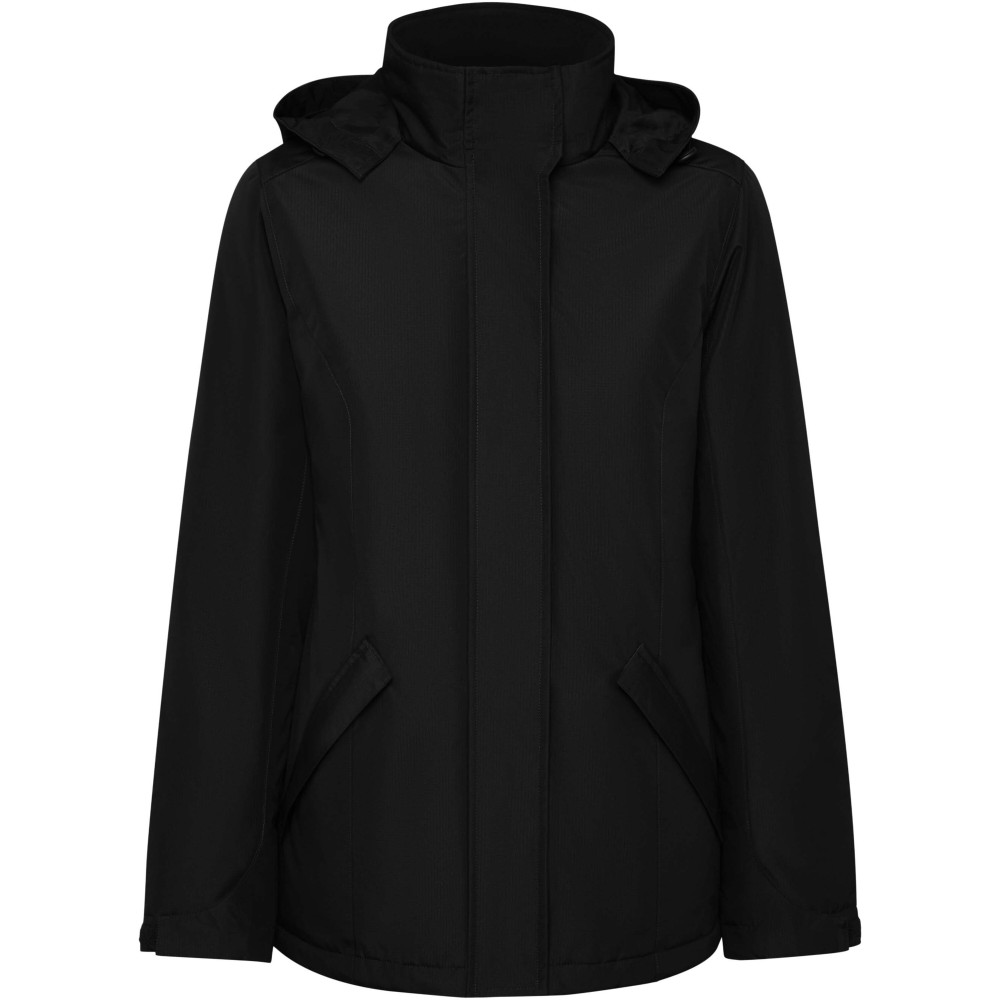 America bélelt női parka, fekete, 2XL