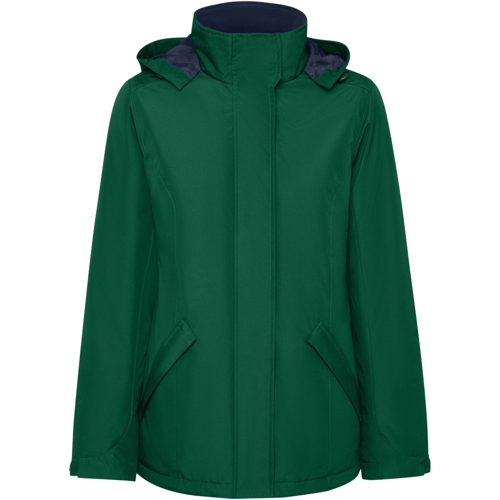America bélelt női parka, zöld, 2XL