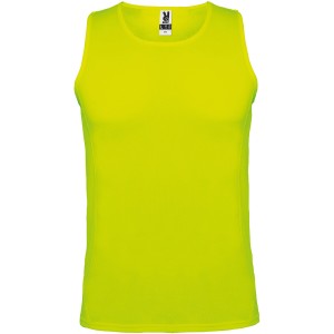 Andre frfi sport trik, fluor yellow (T-shirt, pl, kevertszlas, mszlas)