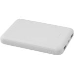 Asama jrahasznostott manyag powerbank, 5000 mAh, fehr (12438301)