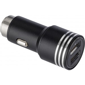 Autós adapter, fekete