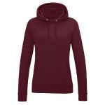 AWDis College kapucnis pulver, Burgundy (AWJH001FBU)