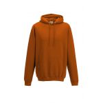 AWDIS kapucnis pulóver, kevertszálas, Burnt Orange (AWJH001BO)
