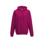 AWDIS kapucnis pulóver, kevertszálas, Hot Pink (AWJH001HP)
