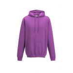 AWDIS kapucnis pulóver, kevertszálas, Pinky Purple (AWJH001PKP)