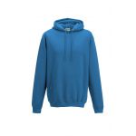 AWDIS kapucnis pulóver, kevertszálas, Sapphire Blue (AWJH001SHB)