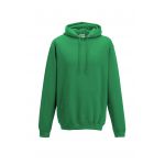 AWDIS kapucnis pulóver, kevertszálas, Spring Green (AWJH001SPG)