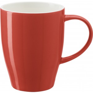 Porcelánbögre, piros