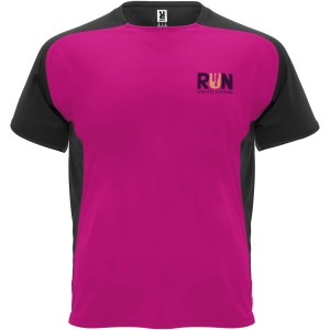 Bugatti rvid ujj gyerek sportpl, fuchsia, solid black (T-shirt, pl, kevertszlas, mszlas)