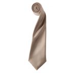 Colours szatén nyakkendő, Khaki, U (PR750KH-U)
