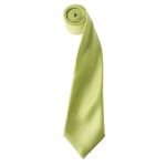 Colours szatén nyakkendő, Lime, U (PR750LI-U)