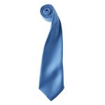 Colours szatén nyakkendő, Mid Blue, U (PR750MBLU-U)