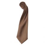 Colours szatén nyakkendő, Mocha, U (PR750MOC-U)