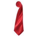 Colours szatén nyakkendő, Red, U (PR750RE-U)