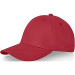 Davis 6 paneles baseballsapka, piros (38678250)