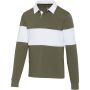 Elevate Clyde uniszex rugby pulver, Green, White