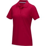 Elevate Graphite női organikus póló, piros (3750925)