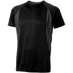 Elevate Quebec cool fit póló, fekete (3901599)