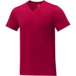 Elevate Somoto V-nyakú férfi póló, piros (3803021)
