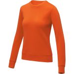 Elevate Zenon női kereknyakú pulóver, narancs (3823233)