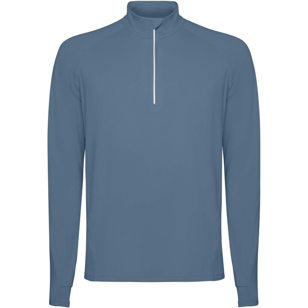 Estambul félcipzáras férfi pulóver, világoskék, 2XL