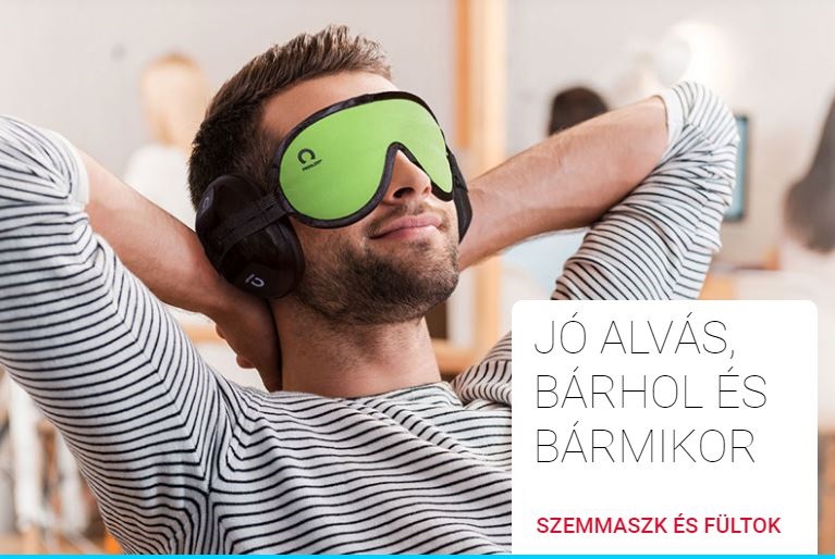 Szemmaszk és zajzáró fülvédő Szemmaszk és zajzáró fülvédő