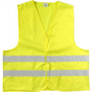 Fnyvisszaver biztonsgi mellny, srga, 2XL (fnyvisszaver)
