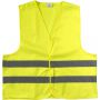Fnyvisszaver biztonsgi mellny, srga, 2XL