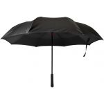 Fordított duplafalú esernyő, fekete (7963-01)