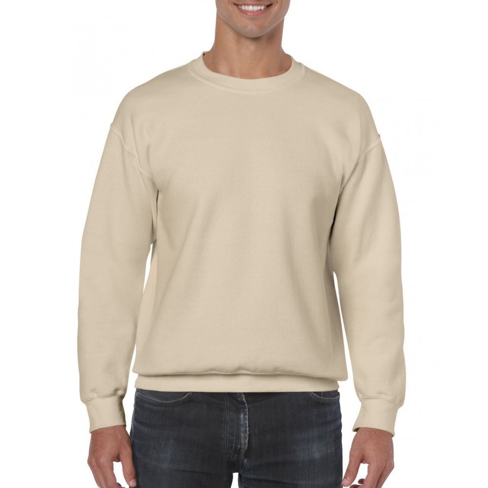 Gildan Heavy Blend pulóver, Sand, 5XL Gildan Heavy Blend pulóver, Sand, 5XL