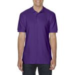 Gildan Premium férfi duplapiké póló, Purple (GI85800PU)