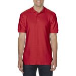 Gildan Premium férfi duplapiké póló, Red (GI85800RE)