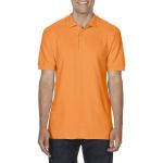 Gildan Premium férfi duplapiké póló, Tangerine (GI85800TA)