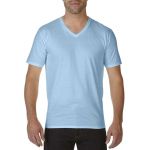 Gildan Premium férfi V-nyakú póló, Light Blue (GI41V00LB)