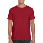 Gildan SoftStyle férfi póló, Cardinal Red (GI64000CR)