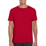Gildan SoftStyle férfi póló, Cherry Red (GI64000CY)
