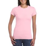 Gildan SoftStyle női póló, Light Pink (GIL64000LP)