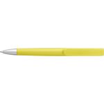 Golyóstoll kék tollbetéttel, műanyag, sárga (7971-06)