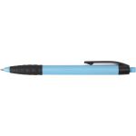 Golyóstoll kék tollbetéttel, műanyag, világoskék (7578-18)