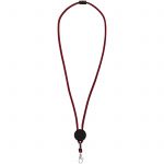 Hagen nyakpánt állítható koronggal, piros/fekete (10220501)