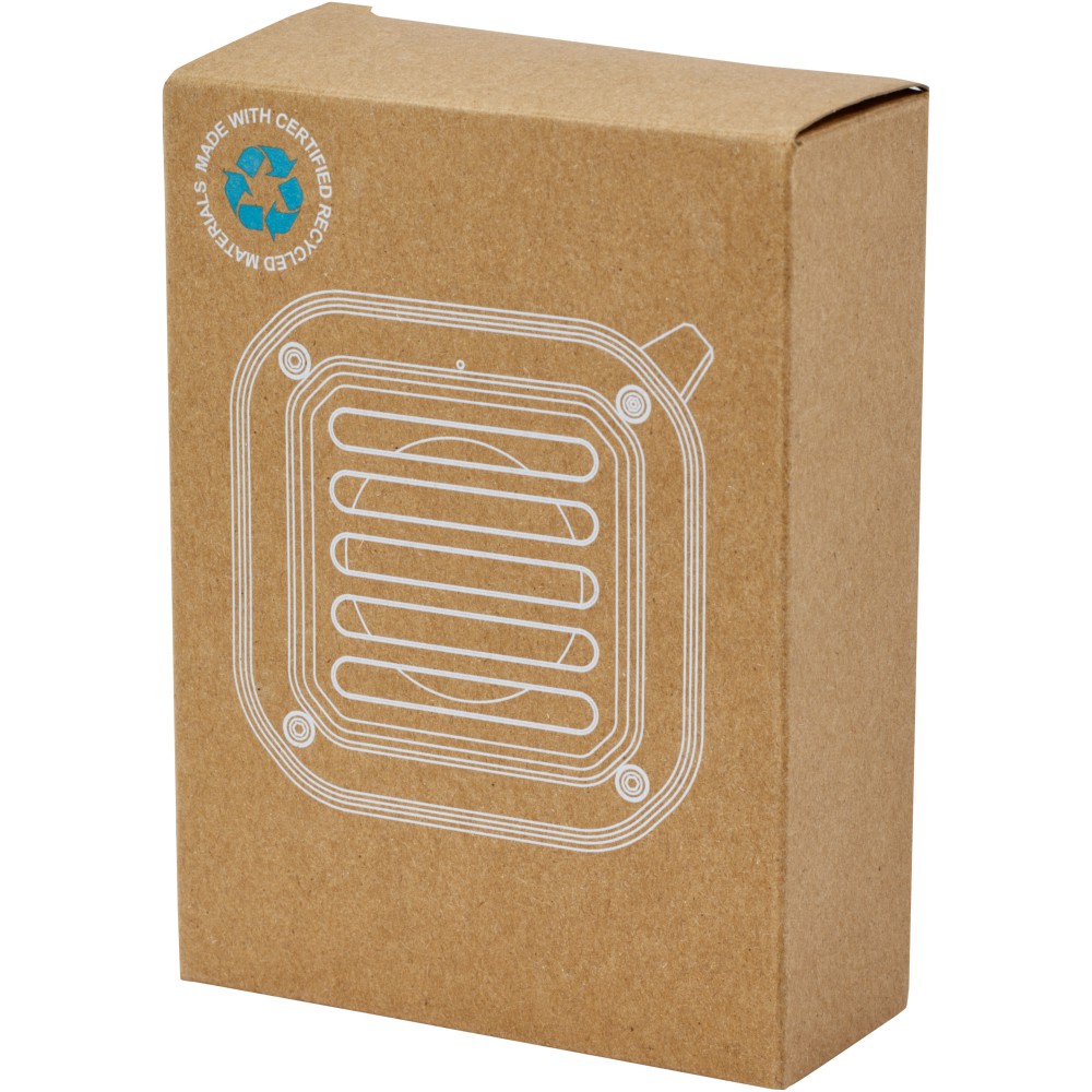 Solo 3W IPX5 RCS napelemes Bluetooth hangszóró, fekete (hangszóró, rádió, vetítő)