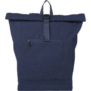 Rolltop hátizsák újrahasznosított anyagból, kék