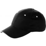 Hill 6 paneles tpzras baseballsapka, fekete (9120-01CD)