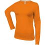Kariban női hosszúujjú póló, Orange